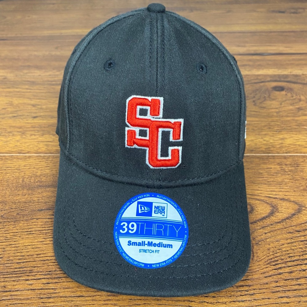New Era 39THIRTY St Cloud State Huskies Hat Black Stretch Fit Small-Medium